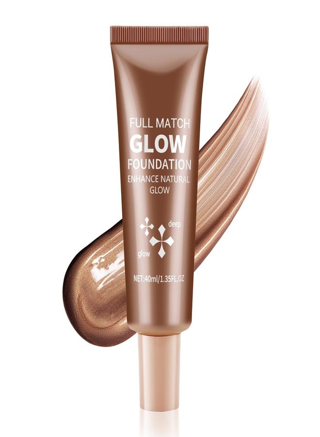 بوبين كريم أساس سائل من بوبين، كريم أساس مقاوم للماء بلمسة ندية مع لمعة خفيفة، مُضيء، كريم أساس حريري لامع لتعزيز إشراقة البشرة الطبيعية - Image 1