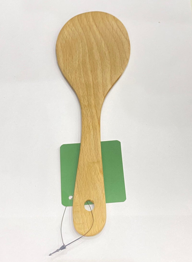 Morlife wooden rice spoon 21.5*7cm 2PCS - Image 1