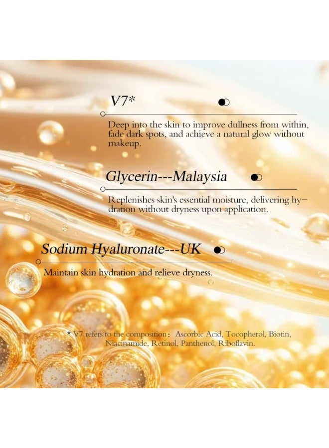 Kormesic V7 Brightening Cream Lighten Spots Radiant Skin Moisturizing Hydrating Enhance Skin Radiance for Women & Men 40g - Image 5