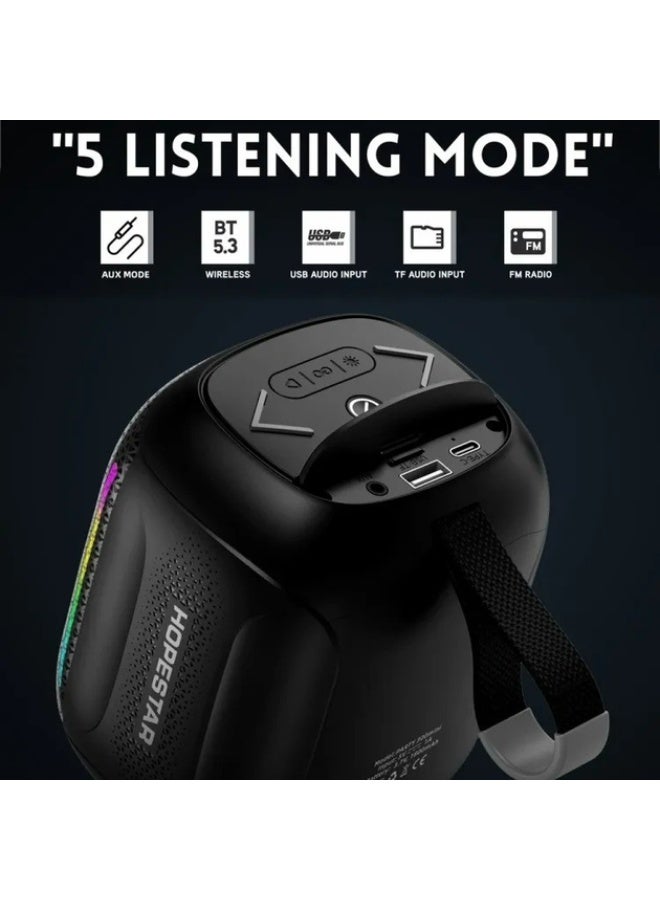 HOPESTAR Waterproof Bluetooth Headset, Outdoor Cycling Sports, Portable Radio, TWS Stereo, Wireless, TF, USB, AUX - Image 2