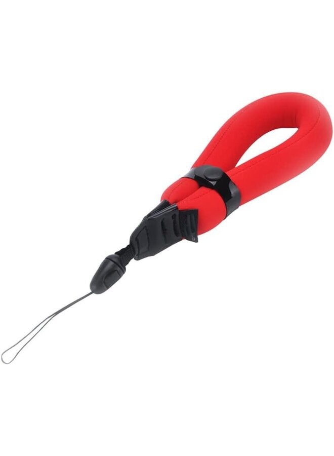 Waterproof Camera Floating Wrist Strap Photographer Gift for Men and Women, Red, 18cm - Image 1
