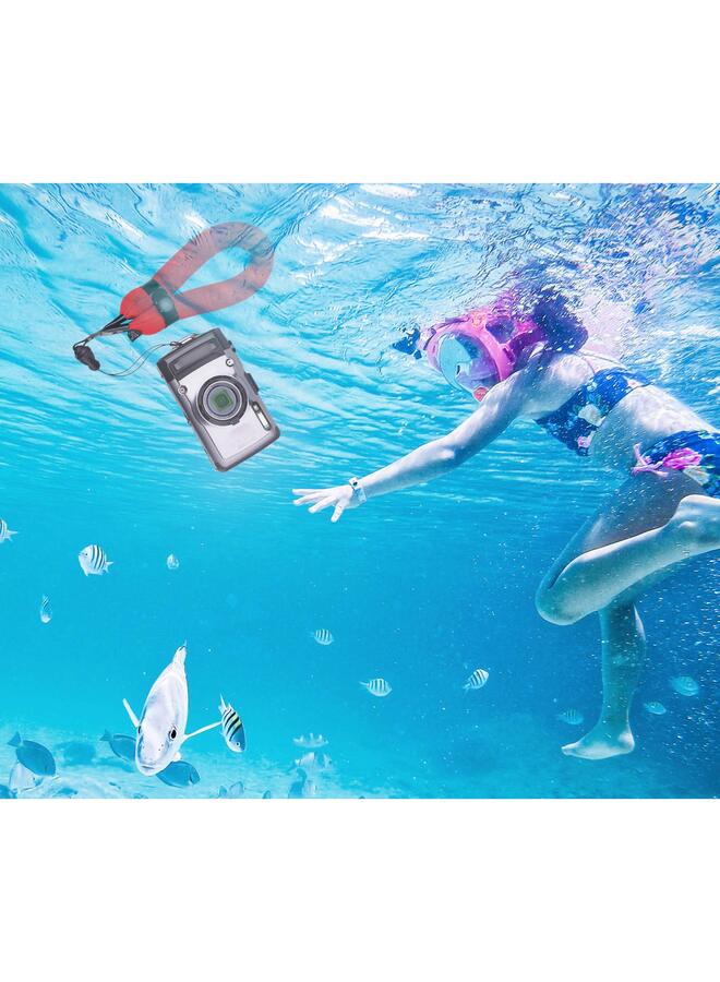 Waterproof Camera Floating Wrist Strap Photographer Gift for Men and Women, Red, 18cm - Image 5