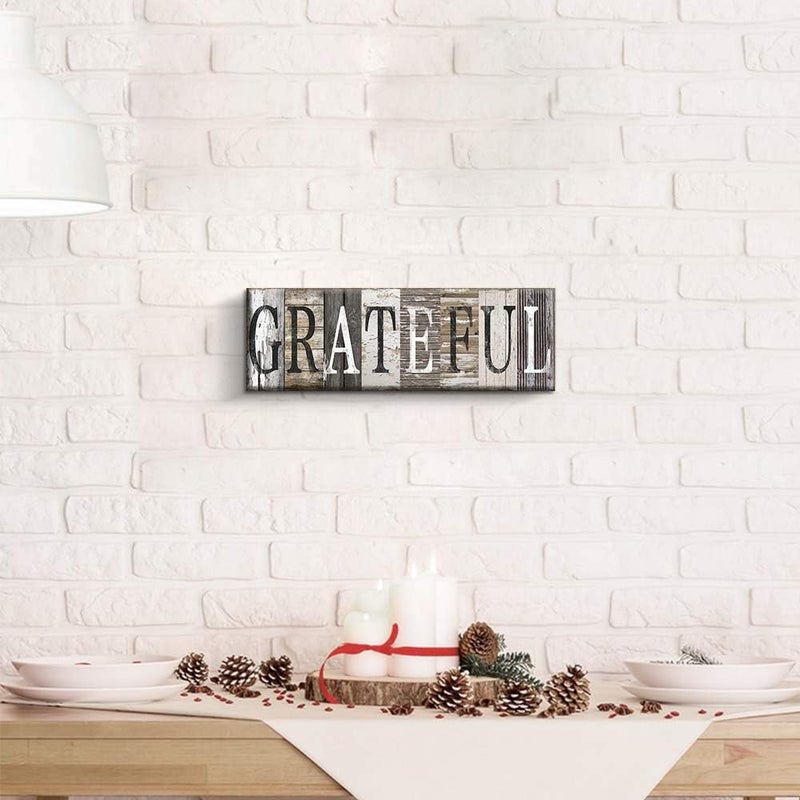 Pinetree Art Grateful Sign Wall Decor - Image 2