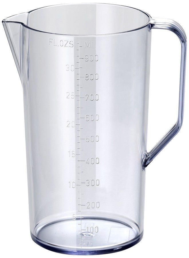 Bamix 1000ml Graduated BPA-Free Blending Pitcher with Handle Jug - Practical and Durable Container - Perfect Accessory to Immersion Blenders - Freezer, Microwave, and Dishwasher Safe - Image 1