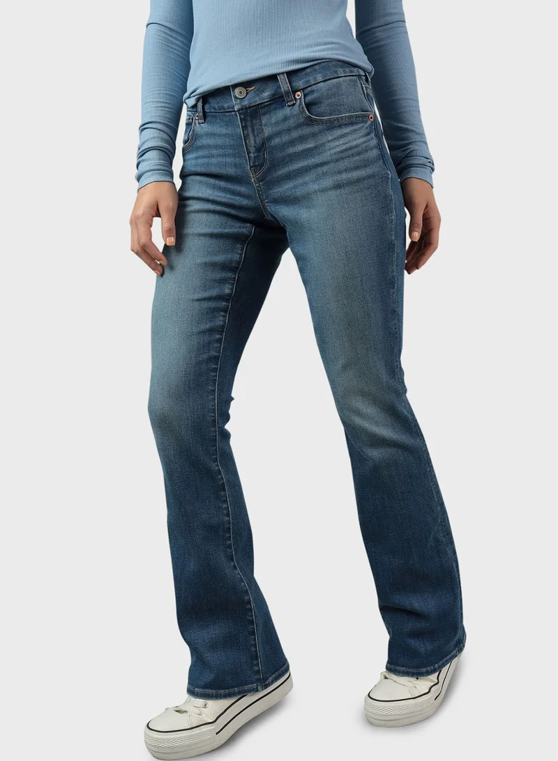 American Eagle Low Rise Bootcut Jeans