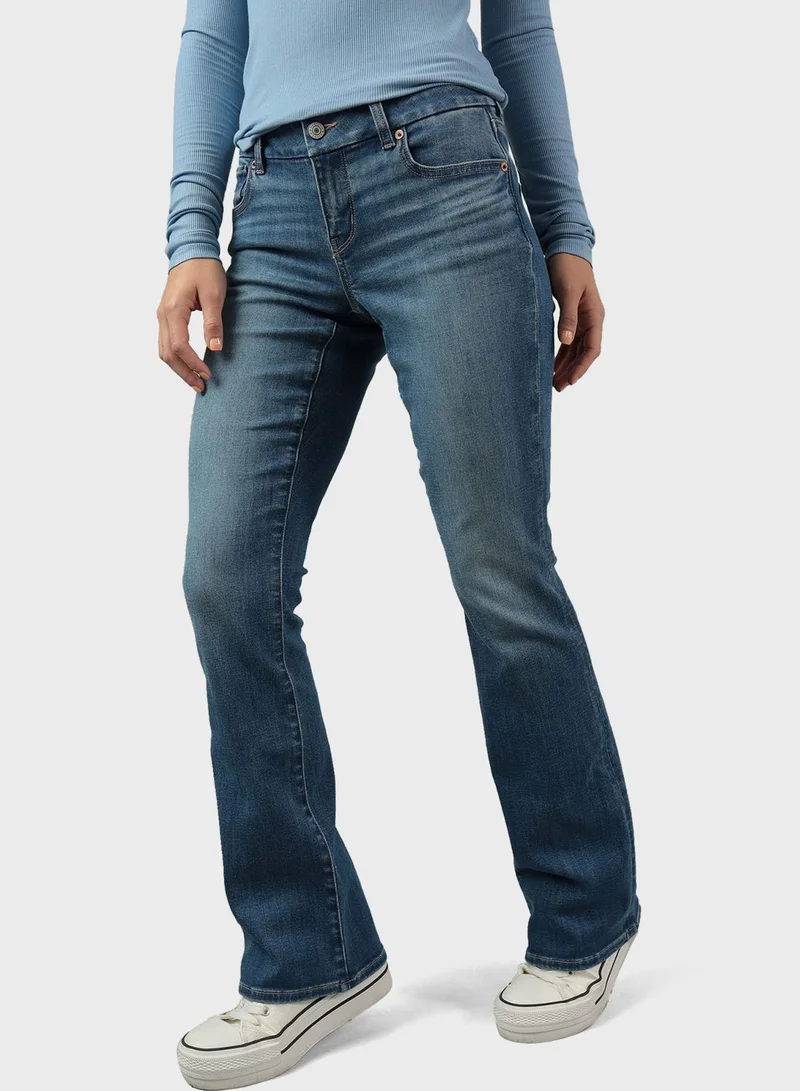 American Eagle Low Rise Bootcut Jeans