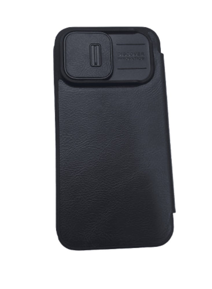 Nillkin CamShield Pro Case Flip Style Lens Camera Protect Mobile Holder Fits  Apple iPhone 14 plus  - Black - Image 2