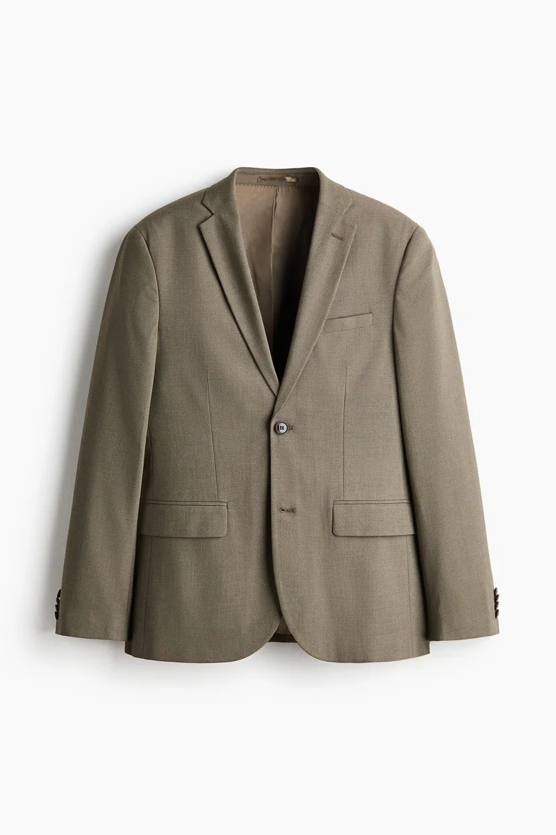 Slim Fit Single-breasted jacket