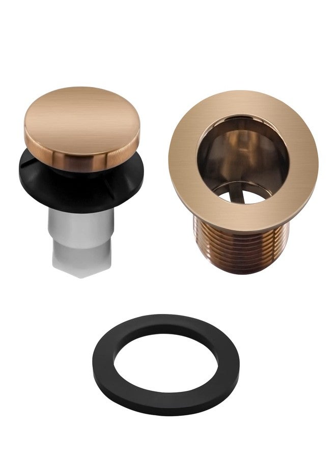LOWCUS RP31558CZ Replacement Tub Drian, Toe Operated Stopper Assembly for RP693,Champagne Bronze - Image 2