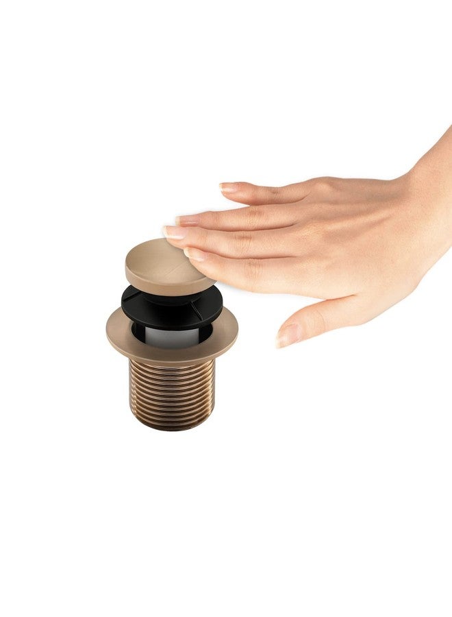 LOWCUS RP31558CZ Replacement Tub Drian, Toe Operated Stopper Assembly for RP693,Champagne Bronze - Image 4