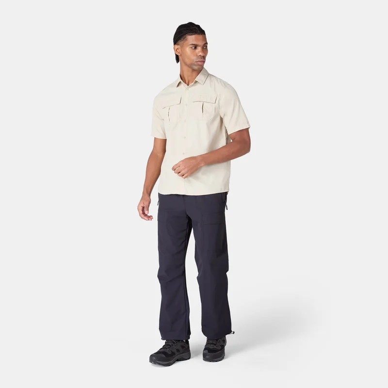 Sun And Sand Sports Beige Men's Utility Shirt for Men | Best Price UAE