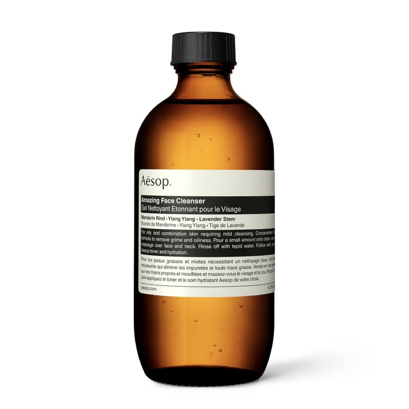 Aesop Amazing Face Cleanser | Non Drying, Concentrated Low Foaming Daily Cleanser | Cleanse Skin of Oil and Grime Without Disturbing Natural Balance | 6.7 oz / 200 mL - Image 1