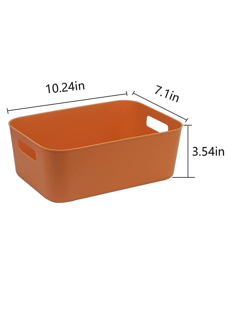 JOMILA Small Storage Bin Durable Storage Basket Cabinet Organizer - Image 2