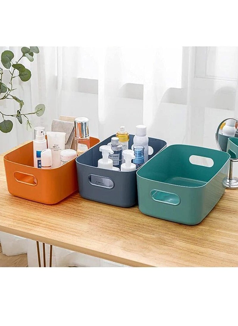 JOMILA Small Storage Bin Durable Storage Basket Cabinet Organizer - Image 3