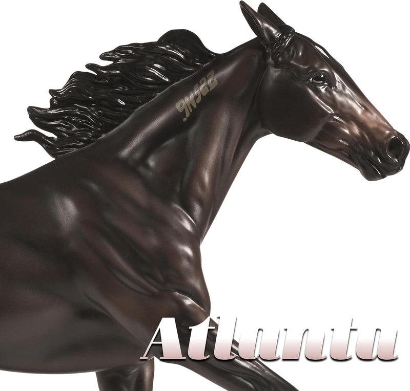 Breyer Horses Traditional Series  Atlanta  Champion Standardbred Racing Mare  Horse Figurine  145 L x 875 H  Model 1886 - Image 3