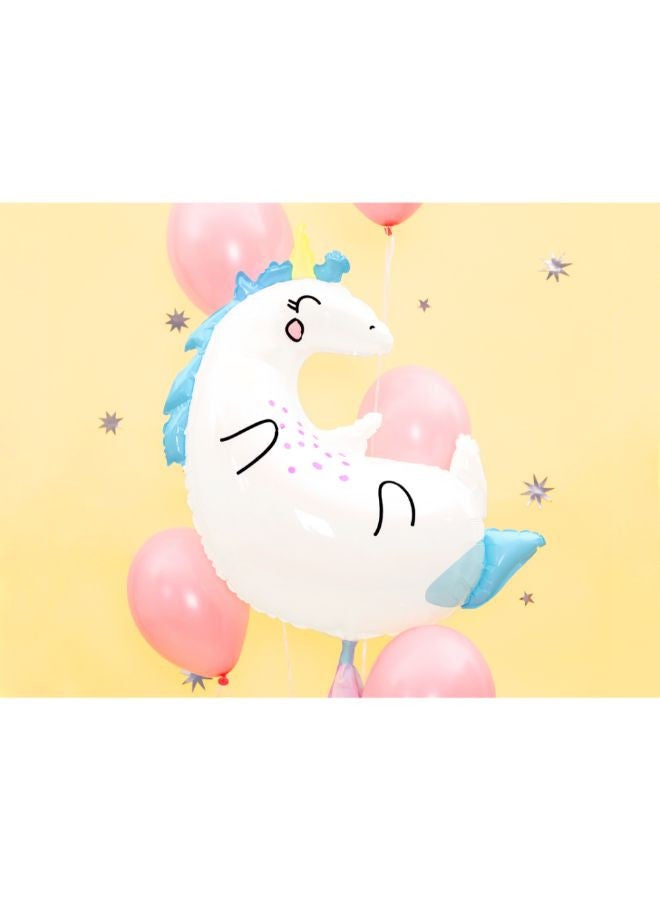 PartyDeco Foil Balloon Unicorn, 70x75cm - Image 2