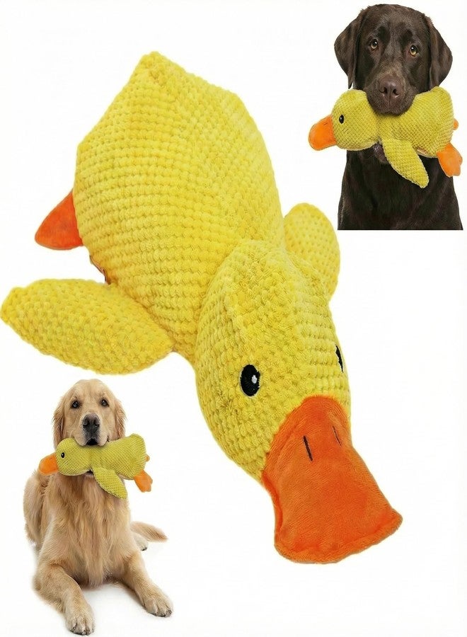 Paw-FECT Piece Plush Calming Duck Dog Toy, with Quacking Sound, Emotional Support Soft Chew Toy, Great for All Breed of Dogs - Image 1