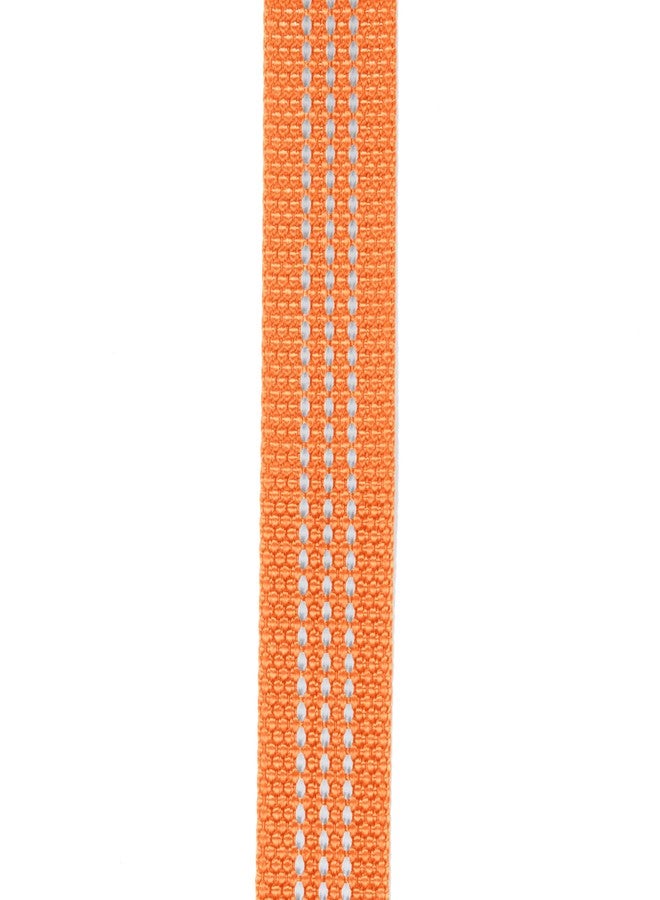 كارهارت طوق كلاب من كارهاارت مصنوع من نسيج النايلون، قابل للتعديل بالكامل مع مشبك جانبي متين، لون برتقالي غامق، مقاس كبير - Image 3