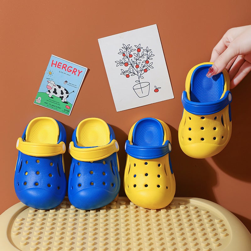 Eva Cartoon Children'S Hole Shoes Summer Boys And Girls Home Non-Slip Deodorant Children'S Beach Outdoor Baotou Sandals - Image 3