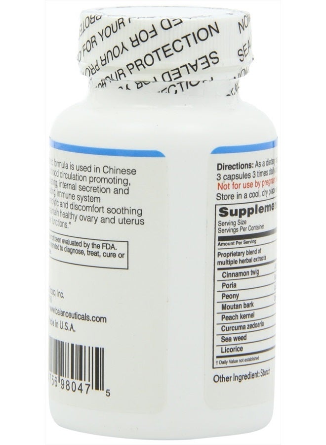 Balanceuticals تنظيف المبايض والرحم، 500 ملغ كبسولات مكمل غذائي، زجاجة تحتوي على 60 كبسولة - Image 4