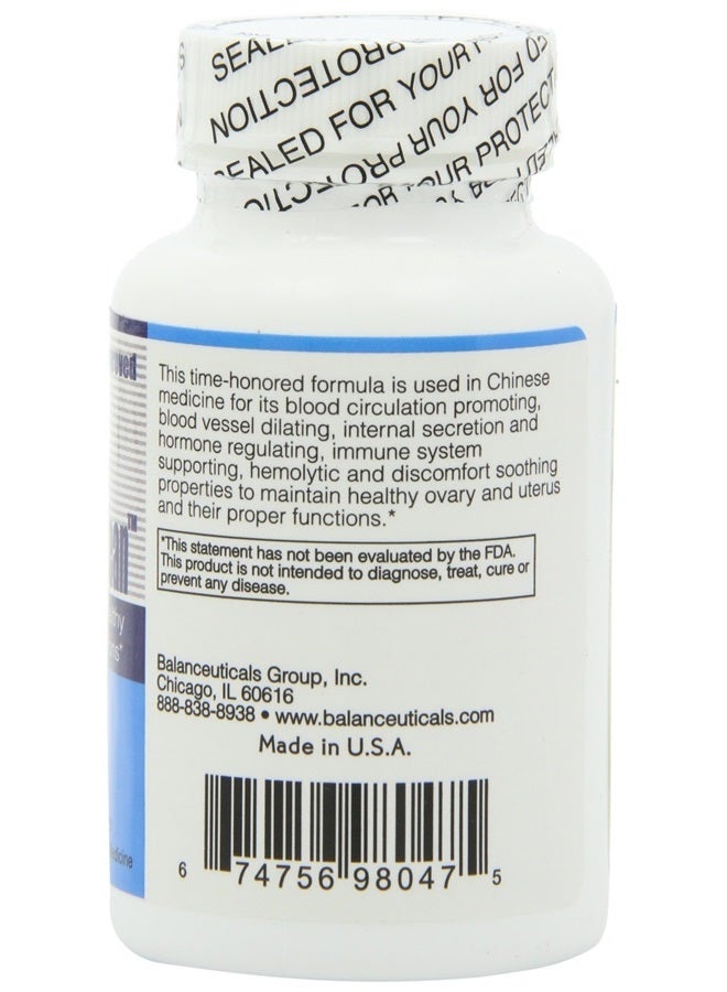 Balanceuticals تنظيف المبايض والرحم، 500 ملغ كبسولات مكمل غذائي، زجاجة تحتوي على 60 كبسولة - Image 3