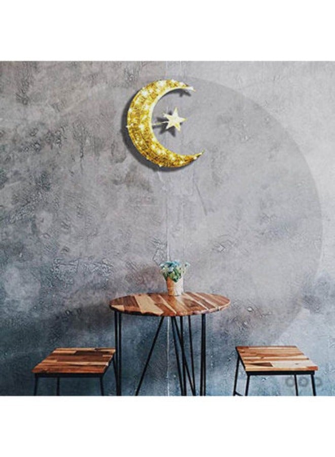 Ramadan Star Shaped  LED Batteries Warm 50cm - Image 5