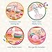 Battat Play Circle Cooking Baking Playset Hand Mixer Rolling Pin Ladle Spatulas More Storage Bin Kitchen Cooking Toys for Kids 3 Years Dinner for Eight Cookware - Image 4