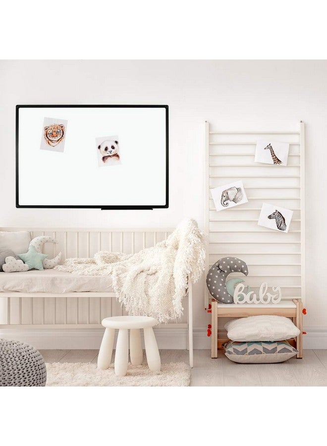 JILoffice Magnetic Whiteboard/White Board, Dry Erase Board 36 x 24 Inch, Black Aluminum Frame Wall Mounted Board for Office Home and School - Image 5