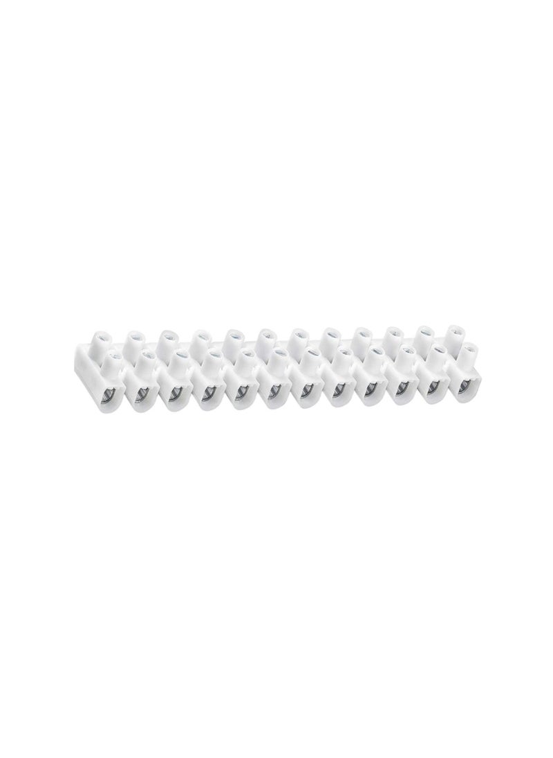 Electro - Electro Terminal Wire Connector Strip 10 Position Screw on Terminal Block, NF CE EAC RoHS Standard Cable Connectors, EKL WEISS Seiries Made in Austria (1.5-6mm Single Strip) - Image 1