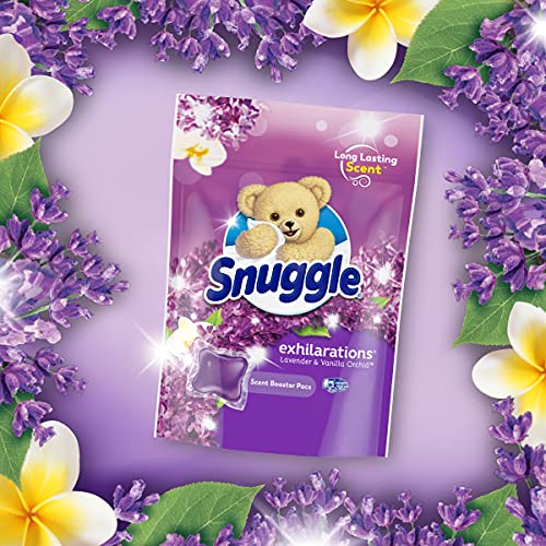 Snuggle Exhilarations in Wash Laundry Scent Booster Pacs, Lavender & Vanilla Orchid, 20 Count - Image 3