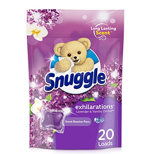 Snuggle Exhilarations in Wash Laundry Scent Booster Pacs, Lavender & Vanilla Orchid, 20 Count - Image 1