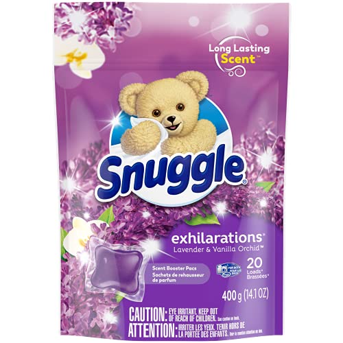 Snuggle Exhilarations in Wash Laundry Scent Booster Pacs, Lavender & Vanilla Orchid, 20 Count - Image 2