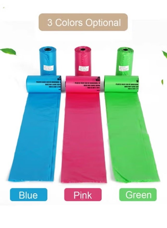 LW One-time Pet Bags of 10 Pieces Blue 15.6x6.4x6.1cm - Image 3