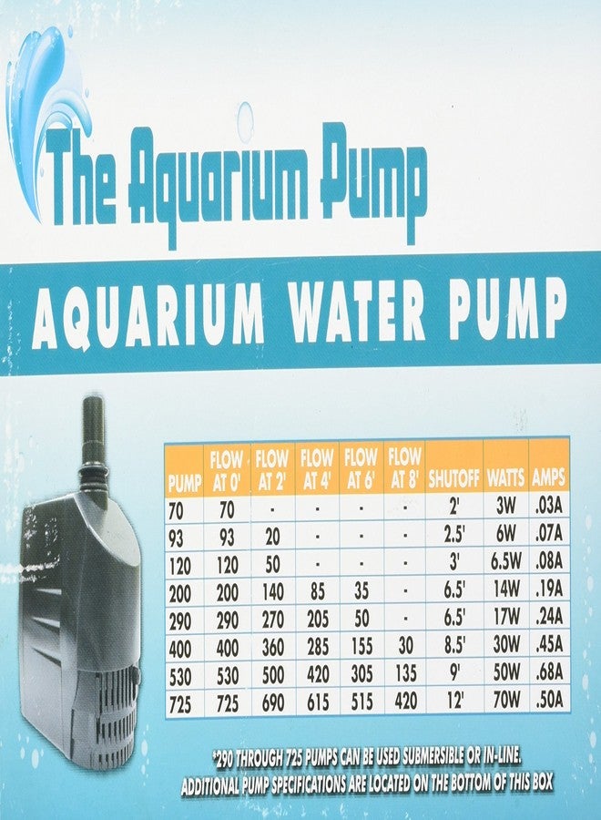 دانر شركة دانر للتصنيع، مضخة حوض السمك، 530 جالون/ساعة، 06533 - Image 5