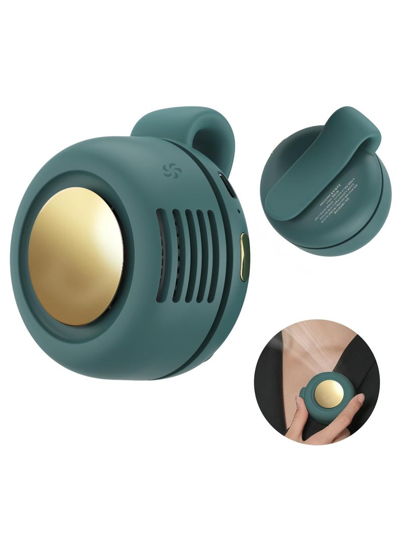 General Mini Portable Fan, 360° Rotatable Small Personal Fan for Cool Air, Clip-on Fan 3 Speed, Portable USB Rechargeable Small Cooling Fan  - Image 1