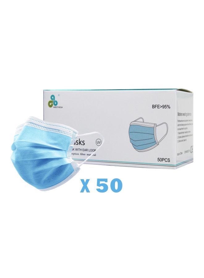 NIBEMINENT 50-Piece Disposable Medical Face Masks - Image 3