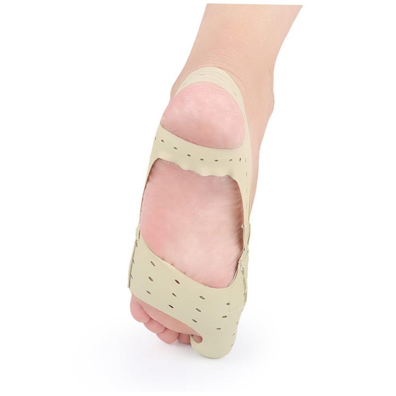 3Pcs Leather Bunion Protector Sleeve For Hallux Comfort Women Men Size L Yellow - Image 4