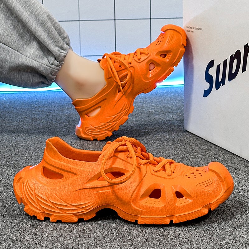 Coconut Hole Shoes Men''s Outdoor Sports Slippers Summer Outdoor Teenagers Tracing Creek Wading Beach Sandals - Image 2