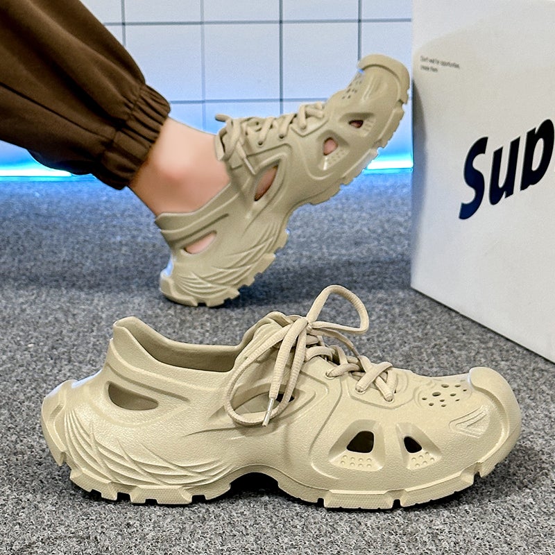 Coconut Hole Shoes Men''s Outdoor Sports Slippers Summer Outdoor Teenagers Tracing Creek Wading Beach Sandals - Image 4