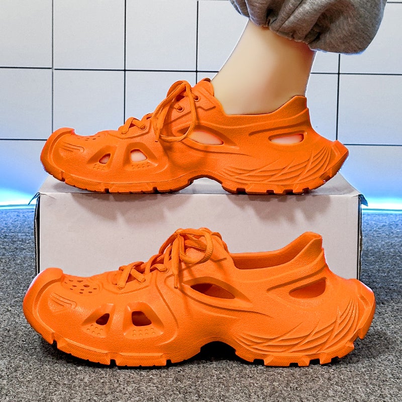 Coconut Hole Shoes Men''s Outdoor Sports Slippers Summer Outdoor Teenagers Tracing Creek Wading Beach Sandals - Image 3