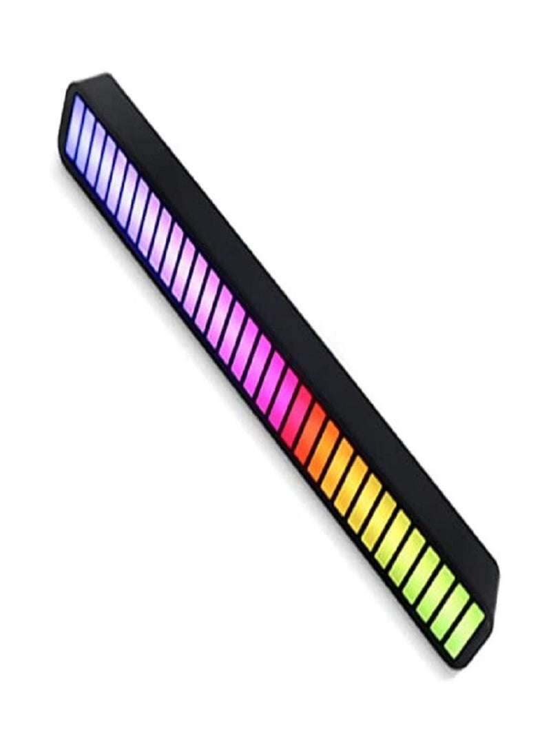 LED Sound Control Pickup Rhythm Light Multicolour - Image 2