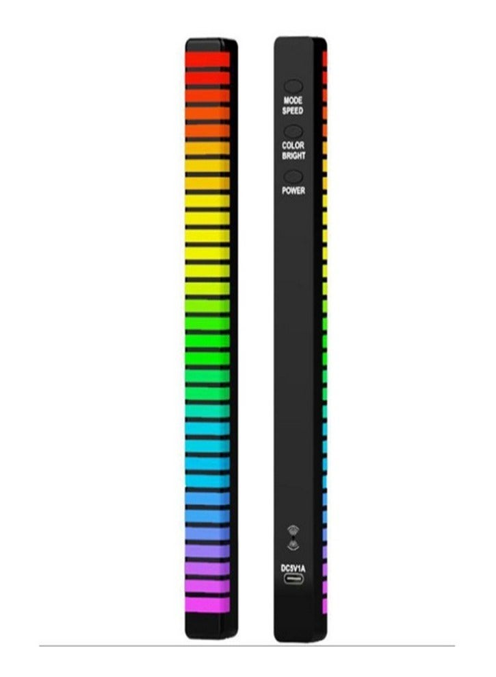 LED Sound Control Pickup Rhythm Light Multicolour - Image 3