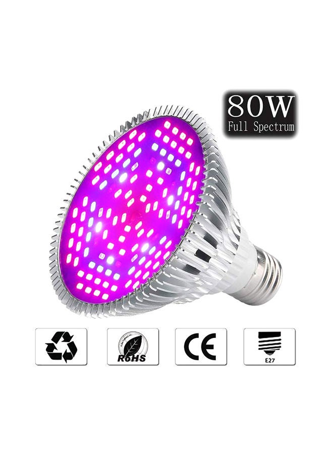 NIBEMINENT Circular Led Bulb Silver/Red  - Image 2