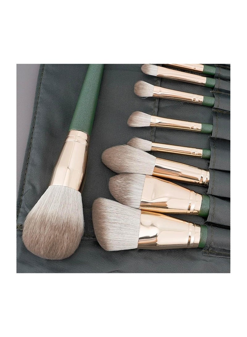 Mn 14Pieces  Makeup Brushes Set Complete Cosmetic Collection - Image 5