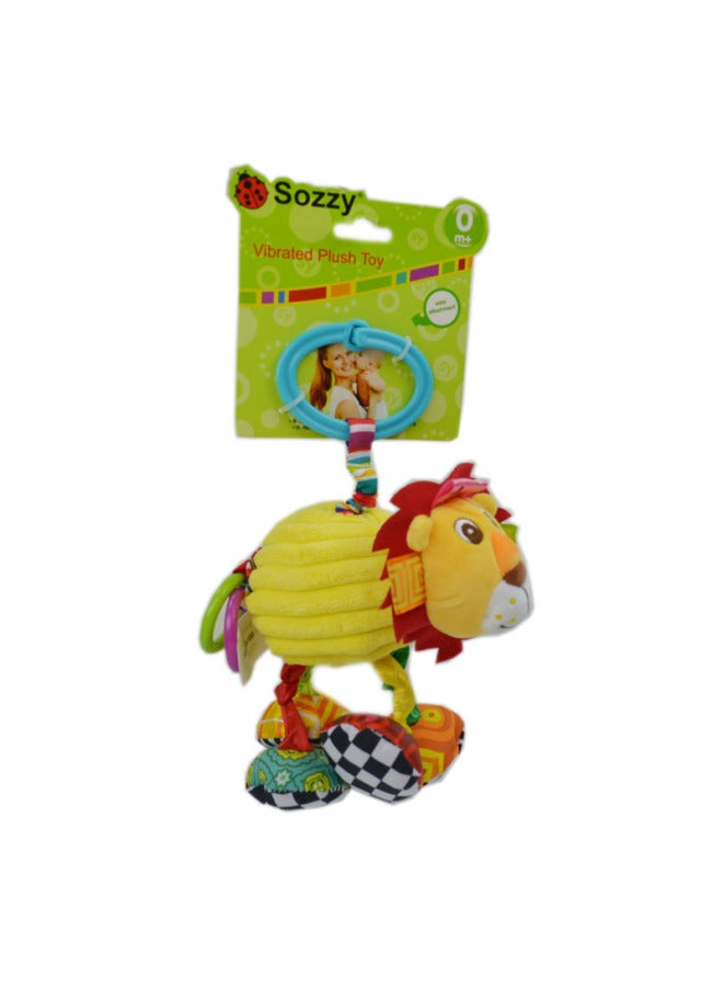 Sozzy Soothing Baby Lathe Hanging Animal Pull Shock Doll Children's Doll Puzzle Baby Plush Toys Wholesale-Color:Pull The Shock Monkey - Image 5