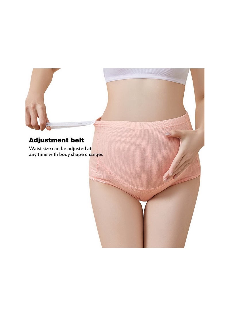 SYOSI Women's  Knickers, Maternity Knickers, 6 Pcs Pregnancy Panties, High Waist Underwear Knickers, Shorts, Pants Belly Support Maternity (XL)  - Image 5