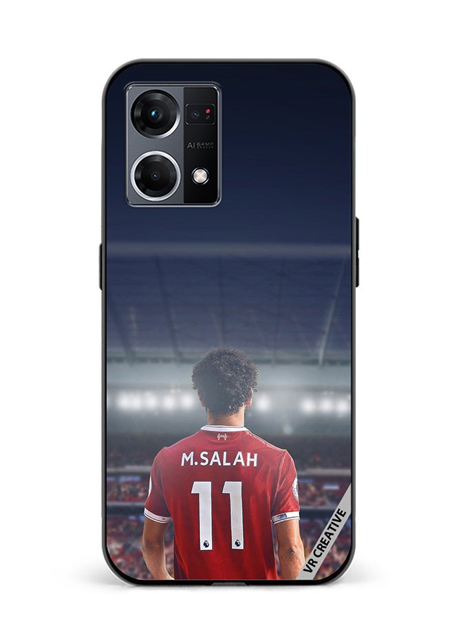 VR CREATIVE Protective Case Cover For Oppo Reno8 4G Salah Design Multicolour - Image 1
