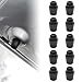 ZOKYUYS Rubber Auto Front Rear Door Shock Absorber Guard Cushion Door Dampers Buffer Pad Car Door Overslam Bumper Stopper 8219128010 Universal Vehicle Door Side Protection Accessories 10PCS - Image 2