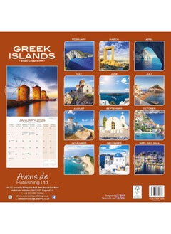 Greek Islands – Griechische Inseln 2025 – 16-Monatskalender: Original Avonside-Kalender [Mehrsprachig] [Kalender]  - Image 2