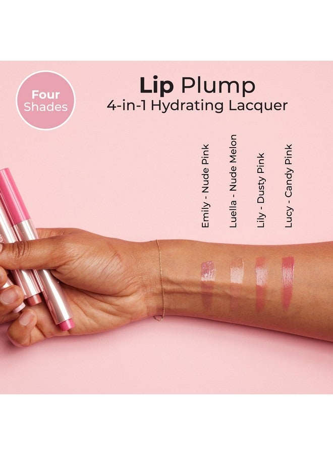 أم سي أو بيوتي ملمع شفاه مرطب 4 في 1 من إم كو بيوتي، لون وردي فاتح، ملمع مرطب للشفاه الناعمة، نباتي، مستحضرات تجميل خالية من القسوة - Image 5